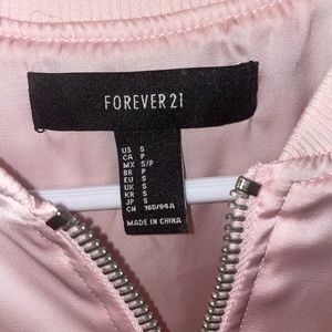 Forever 21 Silky Pink Jacket